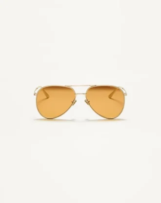 Metall-Pilotenbrille