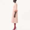 Midi-Kleid aus Crêpe Couture Midi-Kleid aus Crêpe Couture