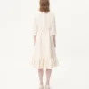 Midi-Kleid aus Crêpe Couture Midi-Kleid aus Crêpe Couture