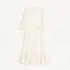 Midi-Kleid aus Crêpe Couture Midi-Kleid aus Crêpe Couture