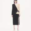Midi-Kleid aus Wollkrepp Midi-Kleid aus Wollkrepp