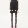 Midi-Rock aus doppeltem Satin Midi-Rock aus doppeltem Satin