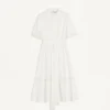 Midikleid aus Baumwoll-Musselin Midikleid aus Baumwoll-Musselin