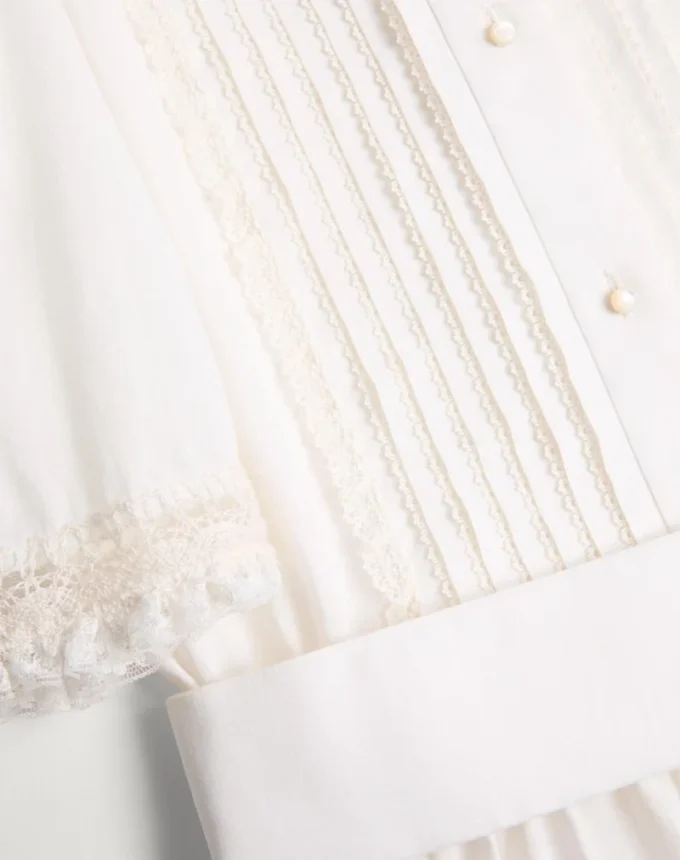 Midikleid aus Baumwoll-Musselin Midikleid aus Baumwoll-Musselin
