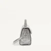 Mini-Vsling-Handtasche mit funkelnder Stickerei Mini-Vsling-Handtasche mit funkelnder Stickerei