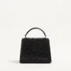 Mini-Vsling-Handtasche mit funkelnder Stickerei Mini-Vsling-Handtasche mit funkelnder Stickerei