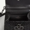 Mini-Vsling-Handtasche mit funkelnder Stickerei Mini-Vsling-Handtasche mit funkelnder Stickerei