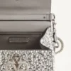 Mini-Vsling-Handtasche mit funkelnder Stickerei Mini-Vsling-Handtasche mit funkelnder Stickerei
