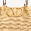 Mittlere Sommertasche aus Stroh Mittlere Sommertasche aus Stroh