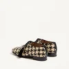 Mj Blues Derby aus gewebtem Leder mit Hahnentrittmuster