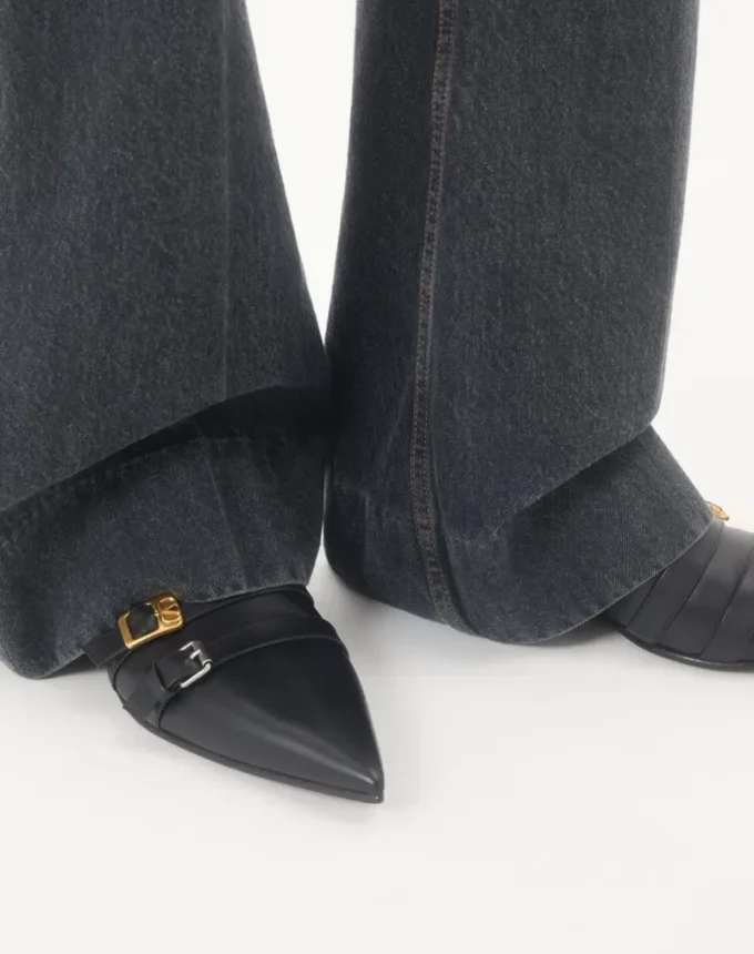Mockers-Stiefeletten aus Kalbsleder Mockers-Stiefeletten aus Kalbsleder