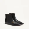 Mockers-Stiefeletten aus Kalbsleder Mockers-Stiefeletten aus Kalbsleder