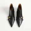 Mockers-Stiefeletten aus Kalbsleder Mockers-Stiefeletten aus Kalbsleder