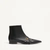 Mockers-Stiefeletten aus Kalbsleder Mockers-Stiefeletten aus Kalbsleder