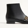 Mockers-Stiefeletten aus Kalbsleder Mockers-Stiefeletten aus Kalbsleder