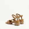 Nellcôte Crust Leder-Sandalen 60 mm Nellcôte Crust Leder-Sandalen 60 mm