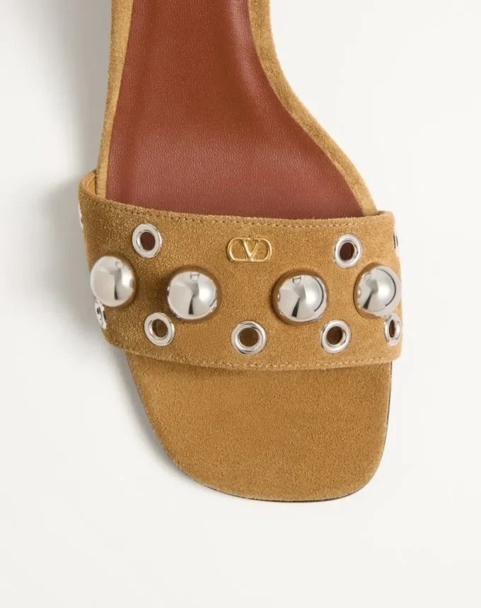 Nellcôte Crust Leder-Sandalen 60 mm Nellcôte Crust Leder-Sandalen 60 mm