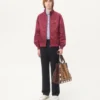 Nylon-Blouson mit Vlogo-Patch Nylon-Blouson mit Vlogo-Patch