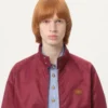 Nylon-Blouson mit Vlogo-Patch Nylon-Blouson mit Vlogo-Patch