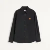 Nylon-Hemdjacke mit aufgenähtem VLogo Nylon-Hemdjacke mit aufgenähtem VLogo
