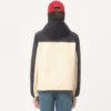 Nylon-Windjacke mit Kapuze und Vlogo-Patch Nylon-Windjacke mit Kapuze und Vlogo-Patch