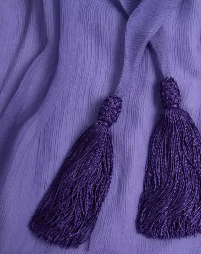 Oberteil aus Krepp-Chiffon Oberteil aus Krepp-Chiffon