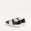 Offener Sneaker aus Kalbsleder