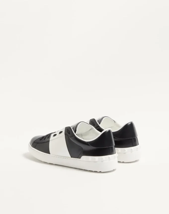 Offener Sneaker aus Kalbsleder