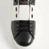 Offener Sneaker aus Kalbsleder