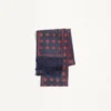 Opticool Seiden-Bandeau-Schal mit Fransen