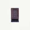 Opticool Seiden-Bandeau-Schal mit Fransen