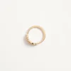 Ovalette Ring aus Metall und Swarovski®-Kristallen