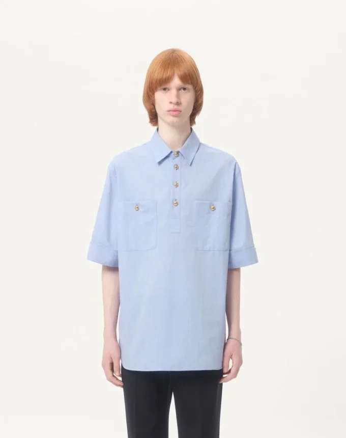 Oxford-Baumwoll-Poloshirt Oxford-Baumwoll-Poloshirt