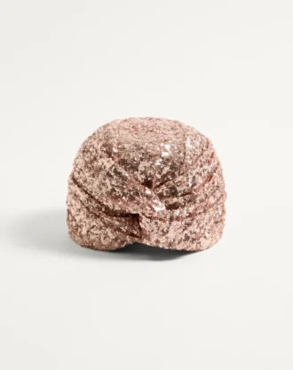 Pailletten-Turban