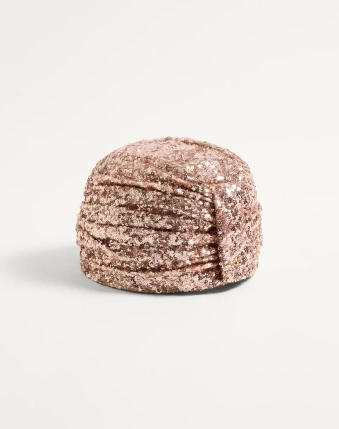 Pailletten-Turban