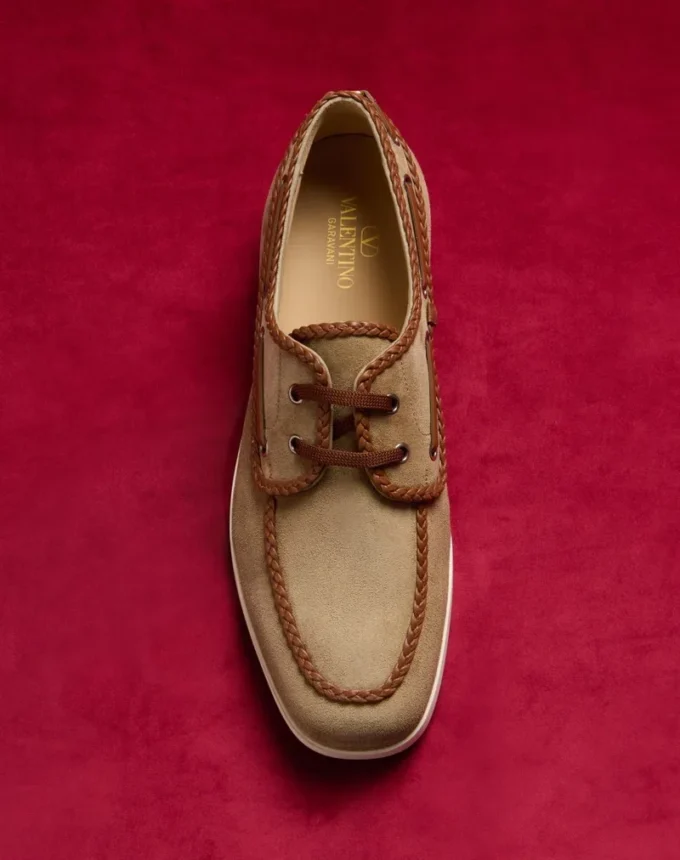 Palm Avenue Bootsschuh aus Crust- und Nappaleder