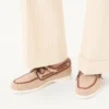 Palm Avenue Canvas- und Nappa-Bootsschuh
