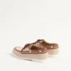 Palm Avenue Canvas- und Nappa-Bootsschuh