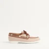 Palm Avenue Canvas- und Nappa-Bootsschuh