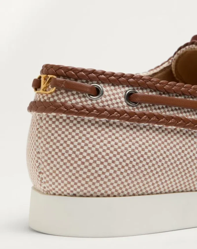 Palm Avenue Canvas- und Nappa-Bootsschuh