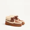 Palm Avenue Stiefeletten aus Crust-Leder und Wolle