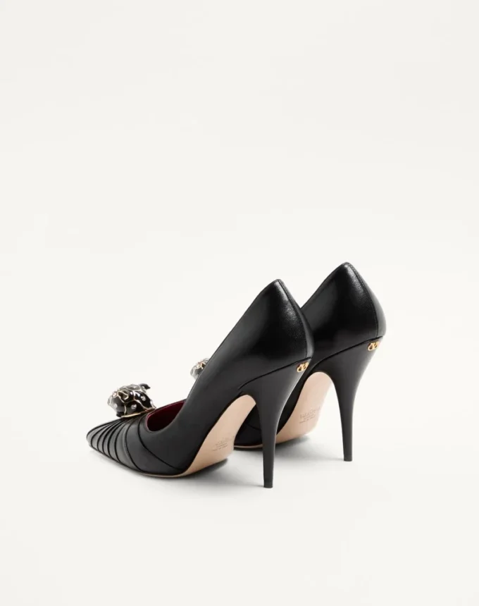 Panthea Pumps aus Ziegenleder 105 mm Panthea Pumps aus Ziegenleder 105 mm