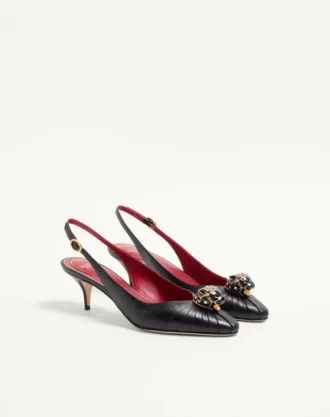Panthea Pumps aus Ziegenleder 55 mm Panthea Pumps aus Ziegenleder 55 mm