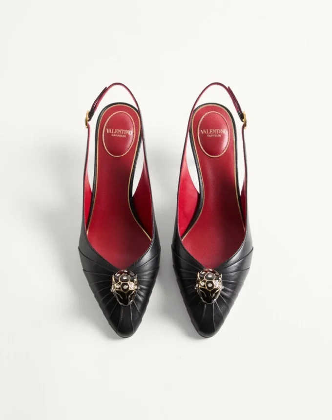 Panthea Pumps aus Ziegenleder 55 mm Panthea Pumps aus Ziegenleder 55 mm