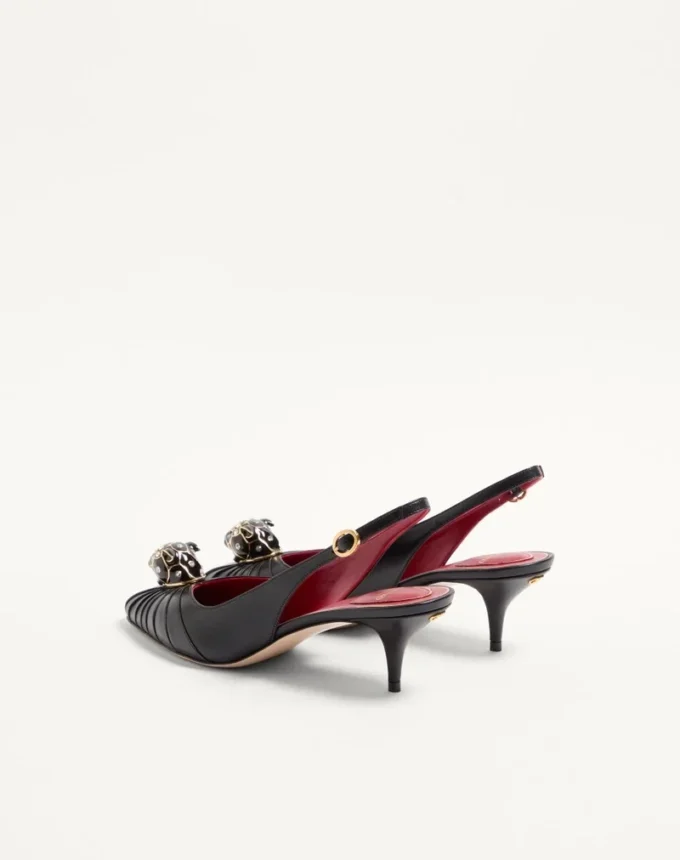 Panthea Pumps aus Ziegenleder 55 mm Panthea Pumps aus Ziegenleder 55 mm