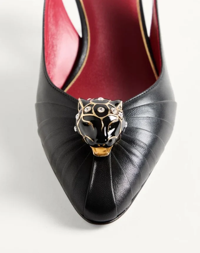 Panthea Pumps aus Ziegenleder 55 mm Panthea Pumps aus Ziegenleder 55 mm