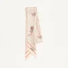 Papier Floreal Seiden-Bandeau-Schal