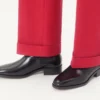 Pas Des Dieux Stiefeletten aus Kalbsleder