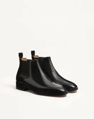 Pas Des Dieux Stiefeletten aus Kalbsleder