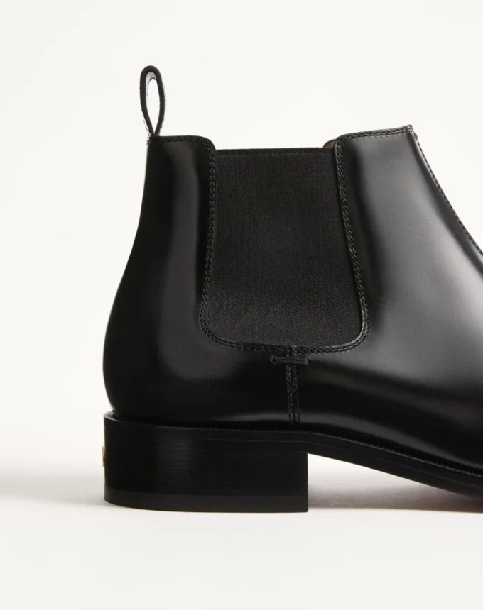 Pas Des Dieux Stiefeletten aus Kalbsleder